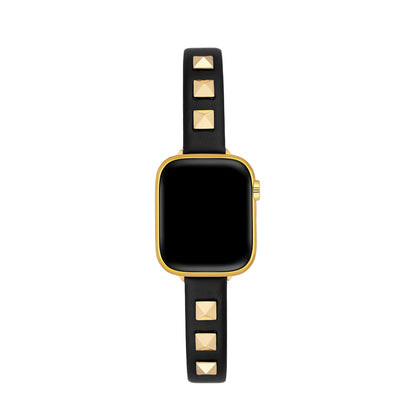 Rivetique™ – Schickes, mit Nieten besetztes Lederarmband