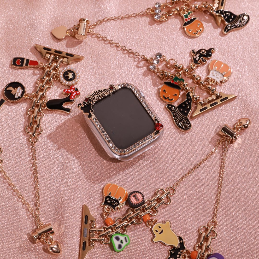 Spooklet™ – Spooky Pendant Metal Watch Band
