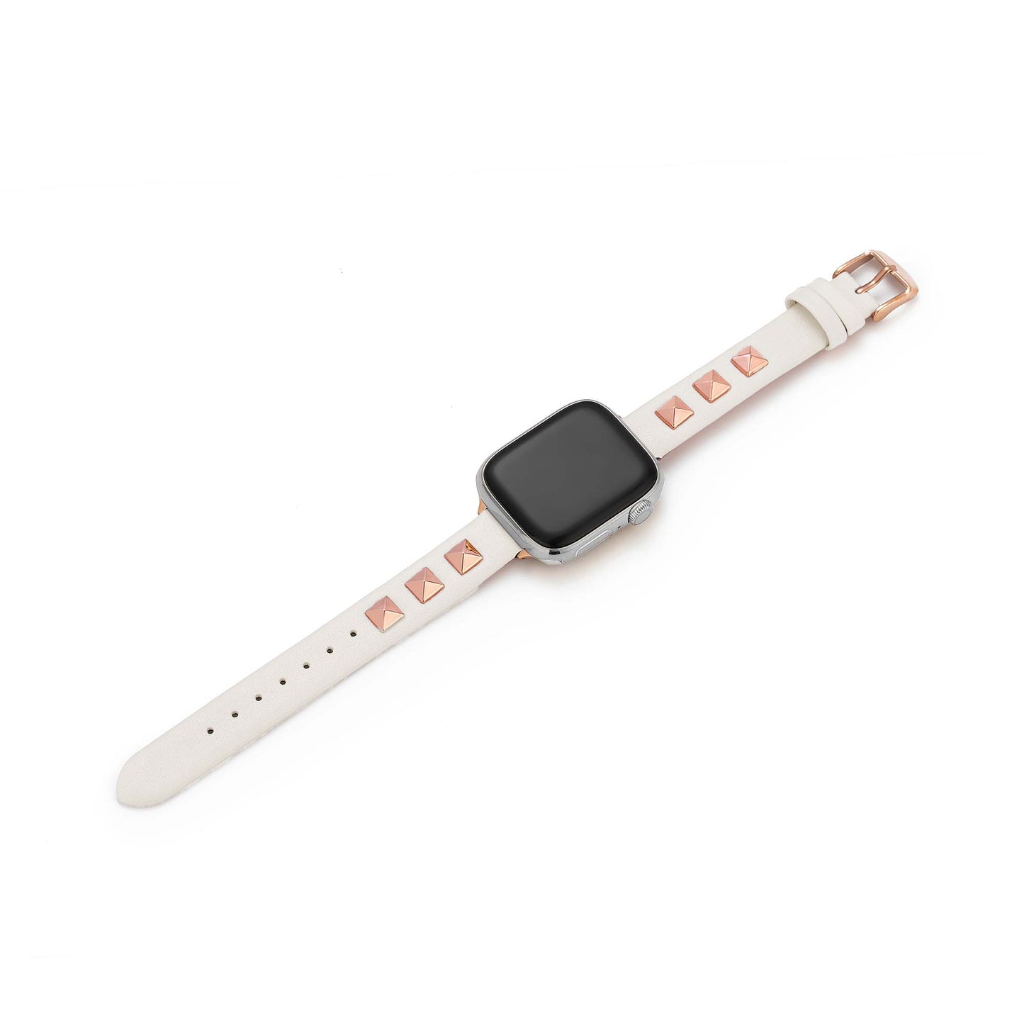 Rivetique™ – Schickes, mit Nieten besetztes Lederarmband