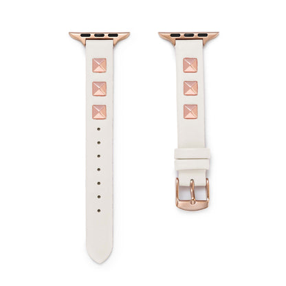 Rivetique™ – Schickes, mit Nieten besetztes Lederarmband