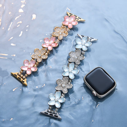 Rhinobloom™ – Elastisches Armband mit Strasssteinen