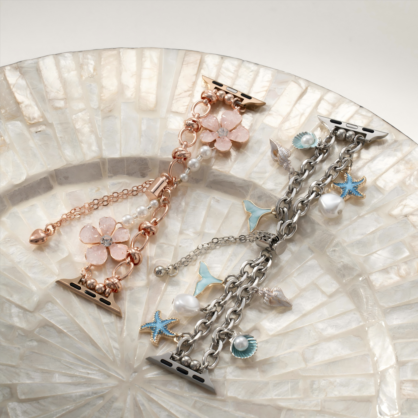Florquartz™ – Uhrenarmband mit floralem Quarzwerk