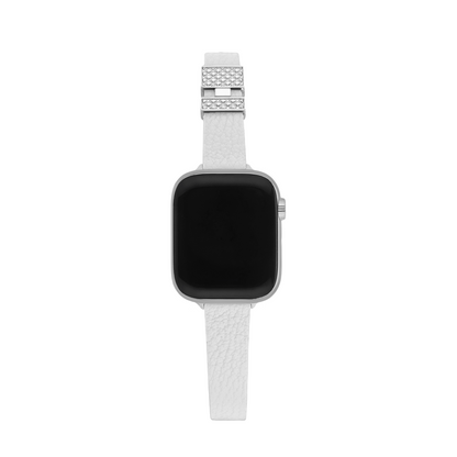Grainbelle™ – Uhrenarmband aus genarbtem Leder mit Schnallenverzierung