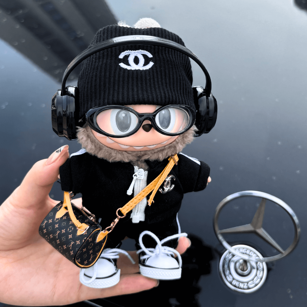 Chic Parisian Fashion Set for Labubu