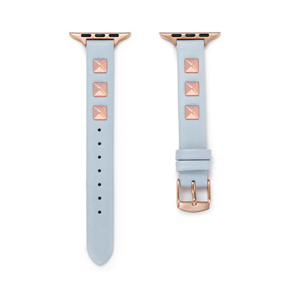 Rivetique™ – Schickes, mit Nieten besetztes Lederarmband