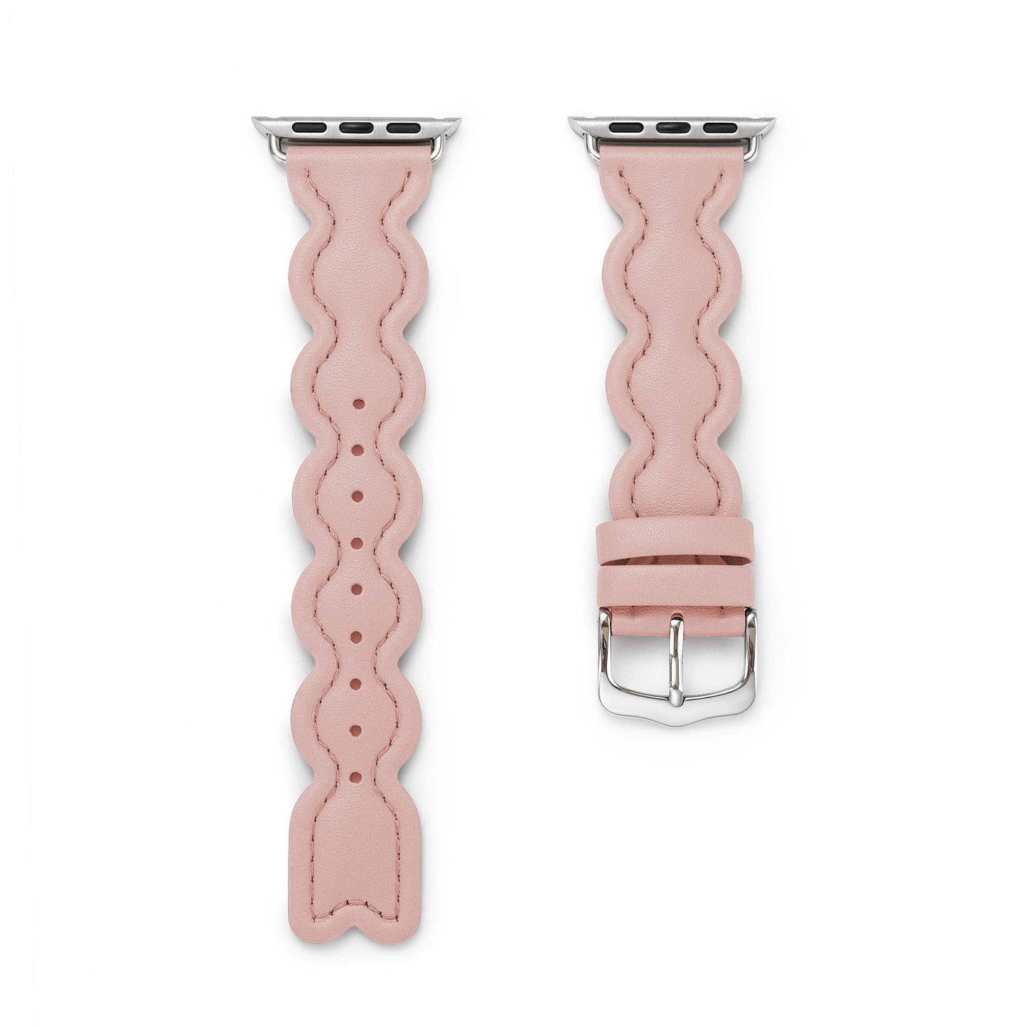 Scallora™ – Uhrenarmband aus gewelltem Leder
