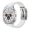 White-Silver Buckle