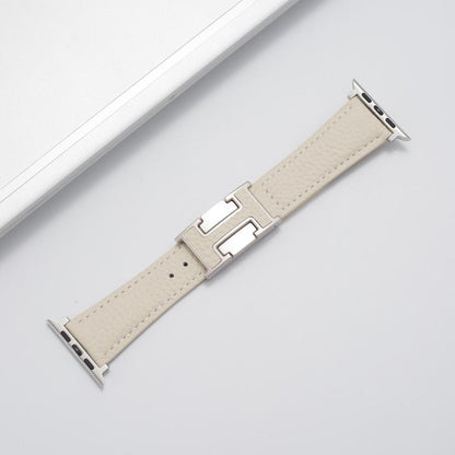 H™ - Leather Magnetic Buckle Strap for Apple Watch