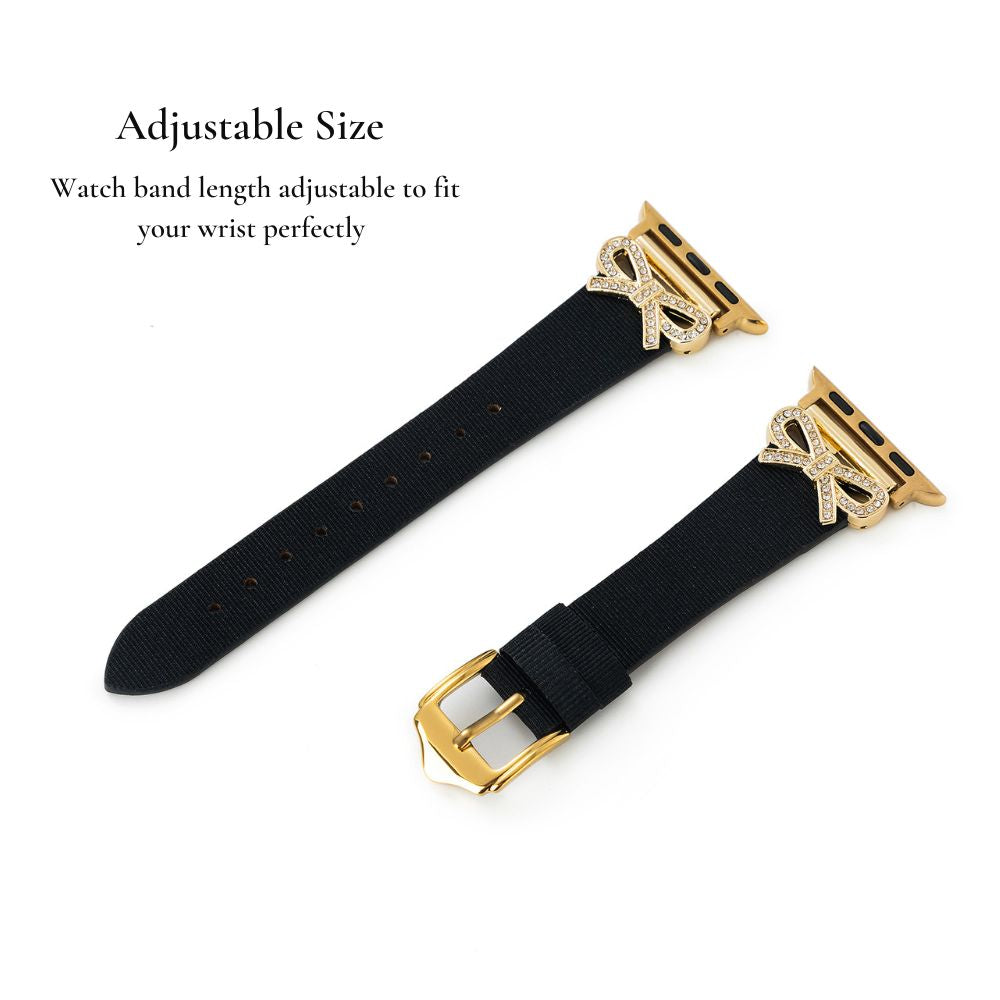 Bowcrystal™ – Uhrenarmband mit Kristallschleife