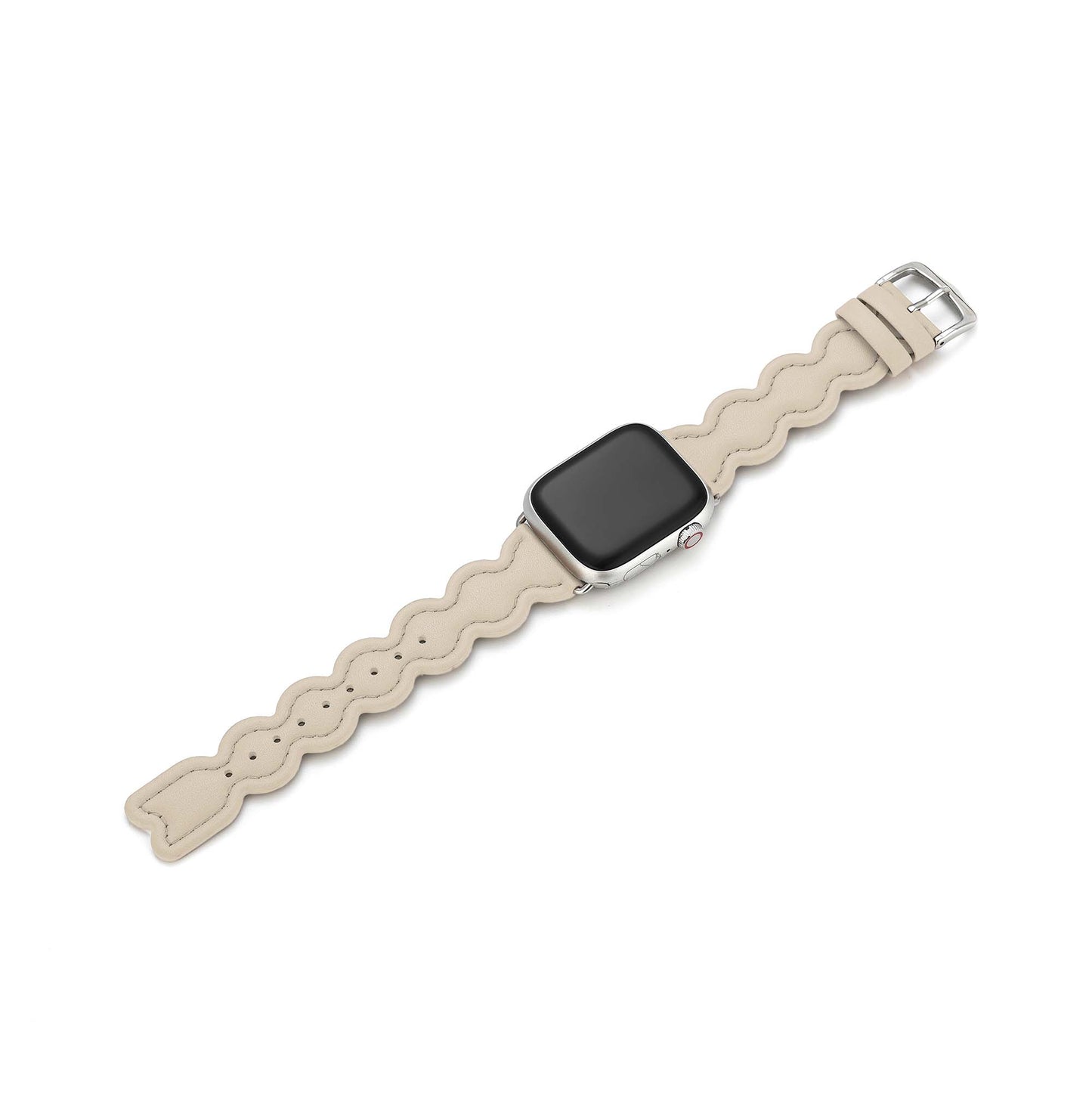 Scallora™ – Uhrenarmband aus gewelltem Leder