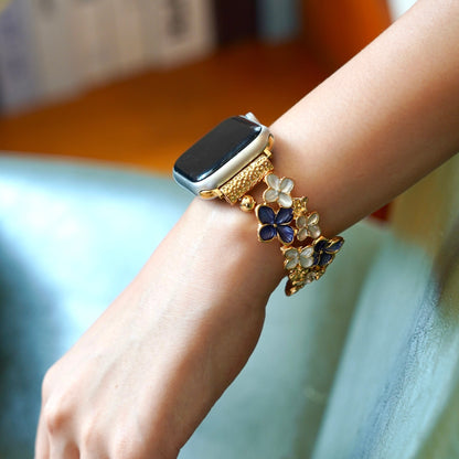 Mari™ - Bloom Elastic Bangle Watch Bracelet