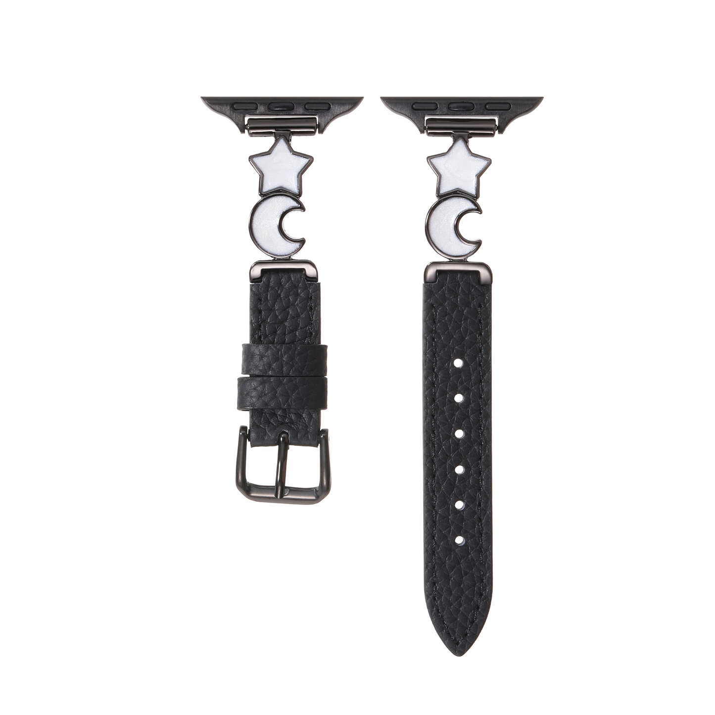 Lunara™ – Mondlicht-Lederarmband 