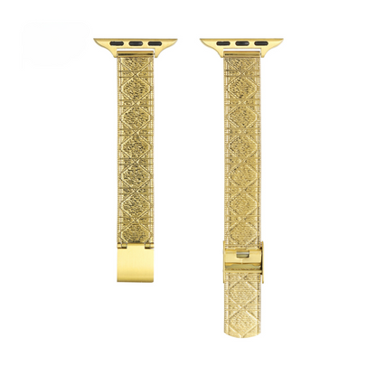 Diametrix™ – Uhrenarmband aus Edelstahl mit Diamantstruktur