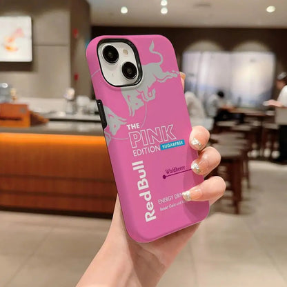 "Pink Edition" Premium Red Bull iPhone-Hülle