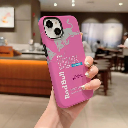 "Pink Edition" Premium Red Bull iPhone Case
