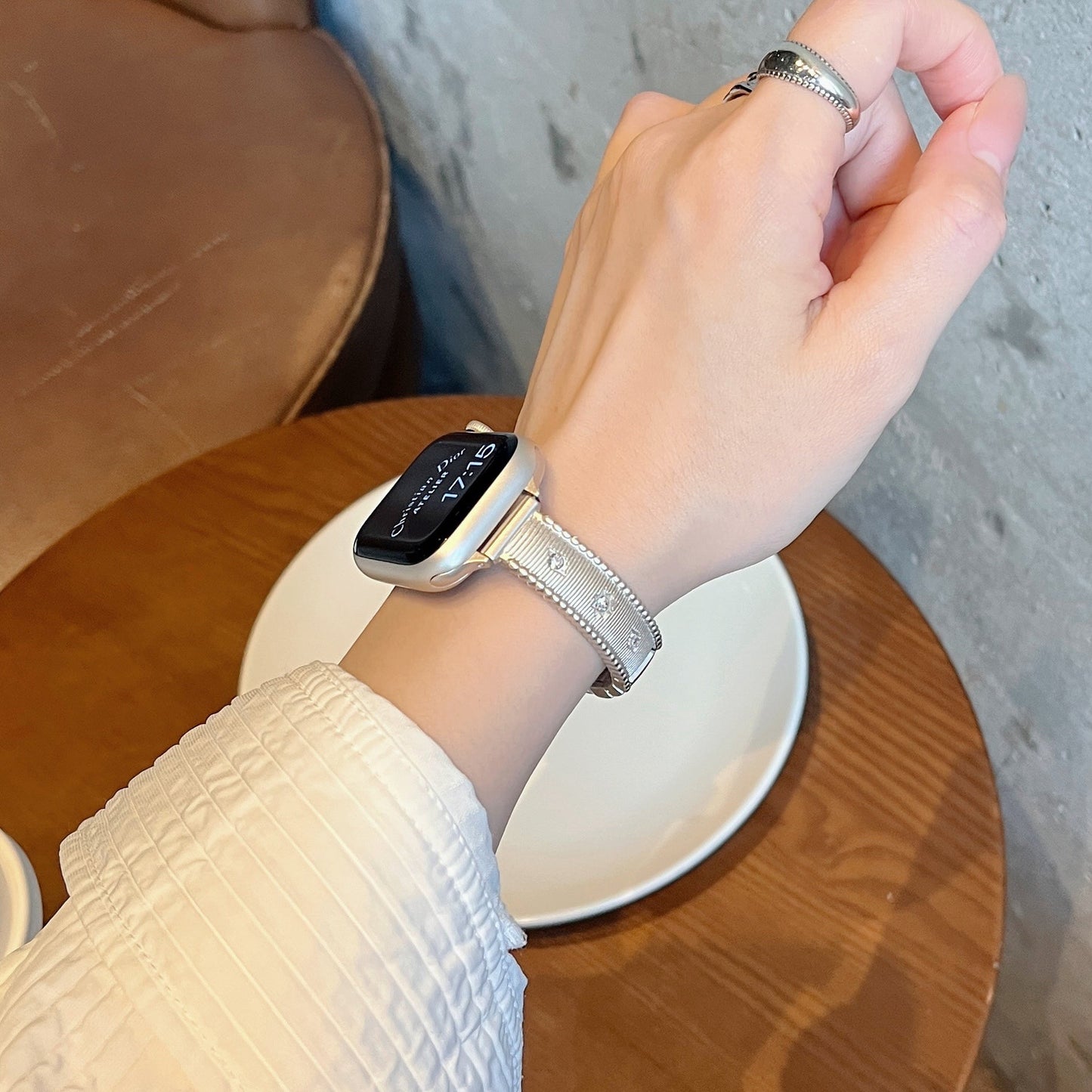 Kim™ | Premium Diamond Metal Band for Apple Watch