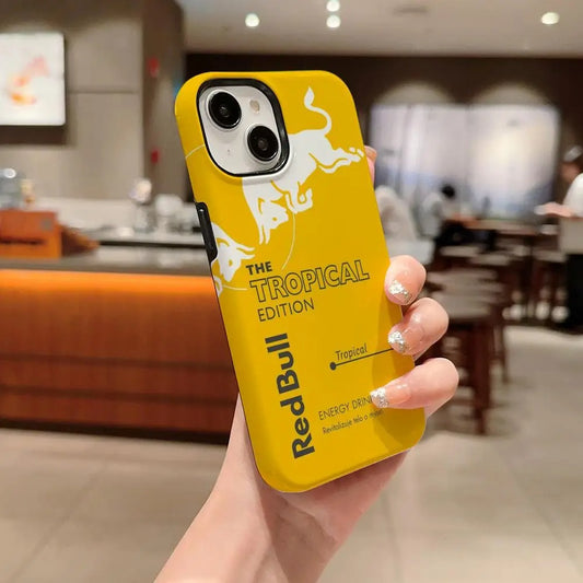 "Tropical Edition" Premium Red Bull iPhone Case