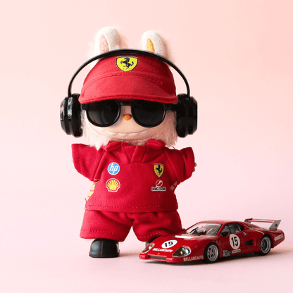 Formula 1 Ferrari 3-piece Set- Labubu Clothes