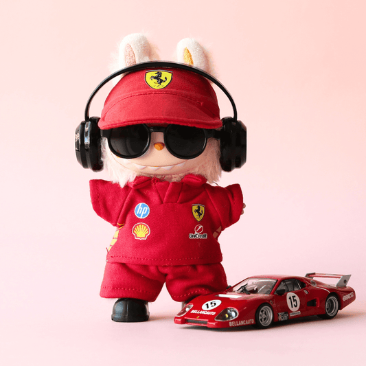 Formula 1 Ferrari 3-piece Set- Labubu Clothes