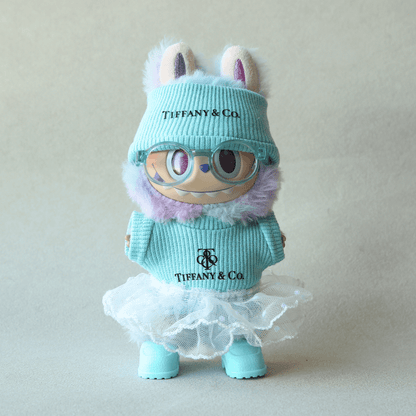 Tiffany Blue 5-Piece Set for Labubu