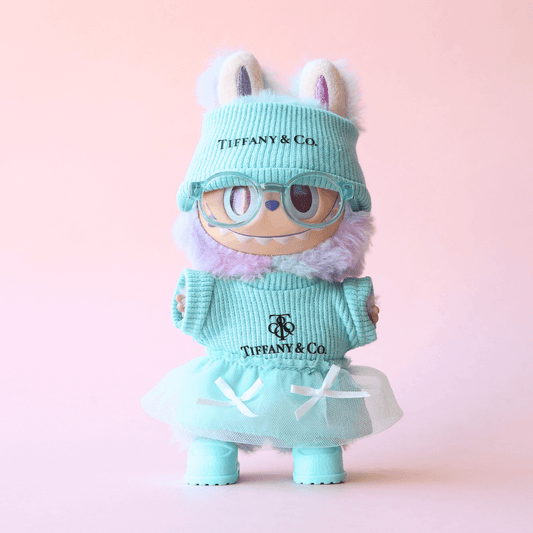 Tiffany Blue 5-Piece Set for Labubu