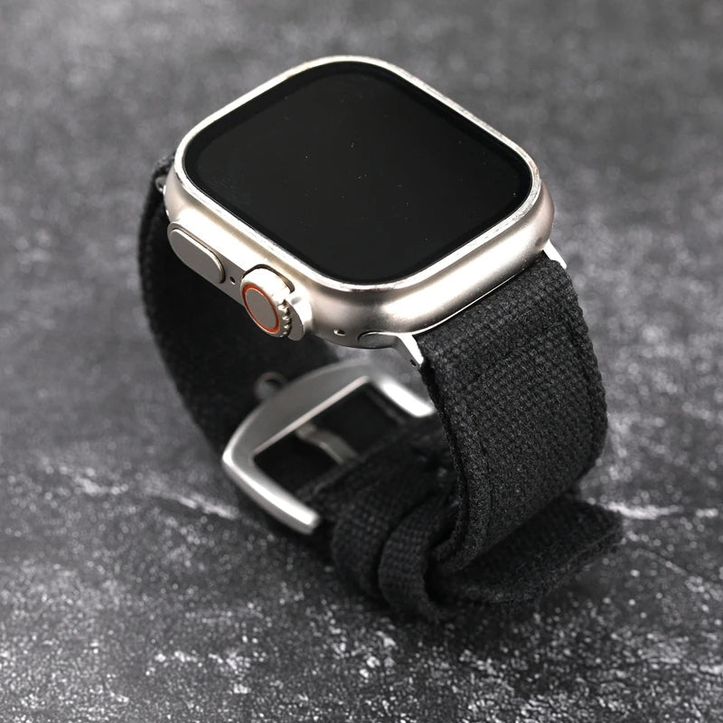Voyage™ | Military Canvas Apple Watch Strap