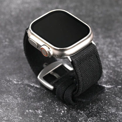Voyage™ | Military Canvas Apple Watch Strap