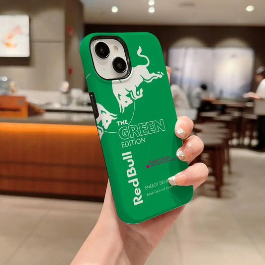 "Green Edition" Premium Red Bull iPhone Case