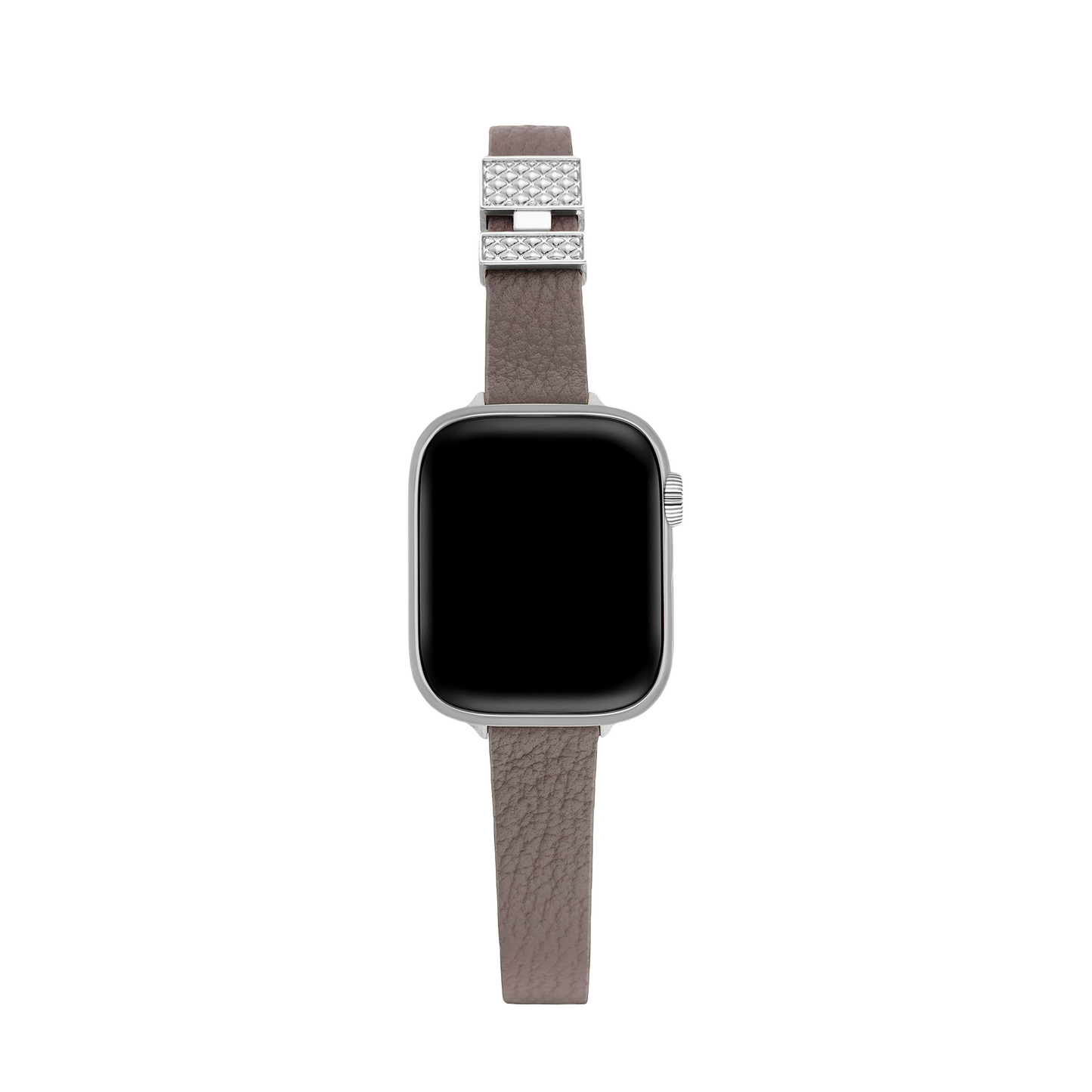 Grainbelle™ – Uhrenarmband aus genarbtem Leder mit Schnallenverzierung