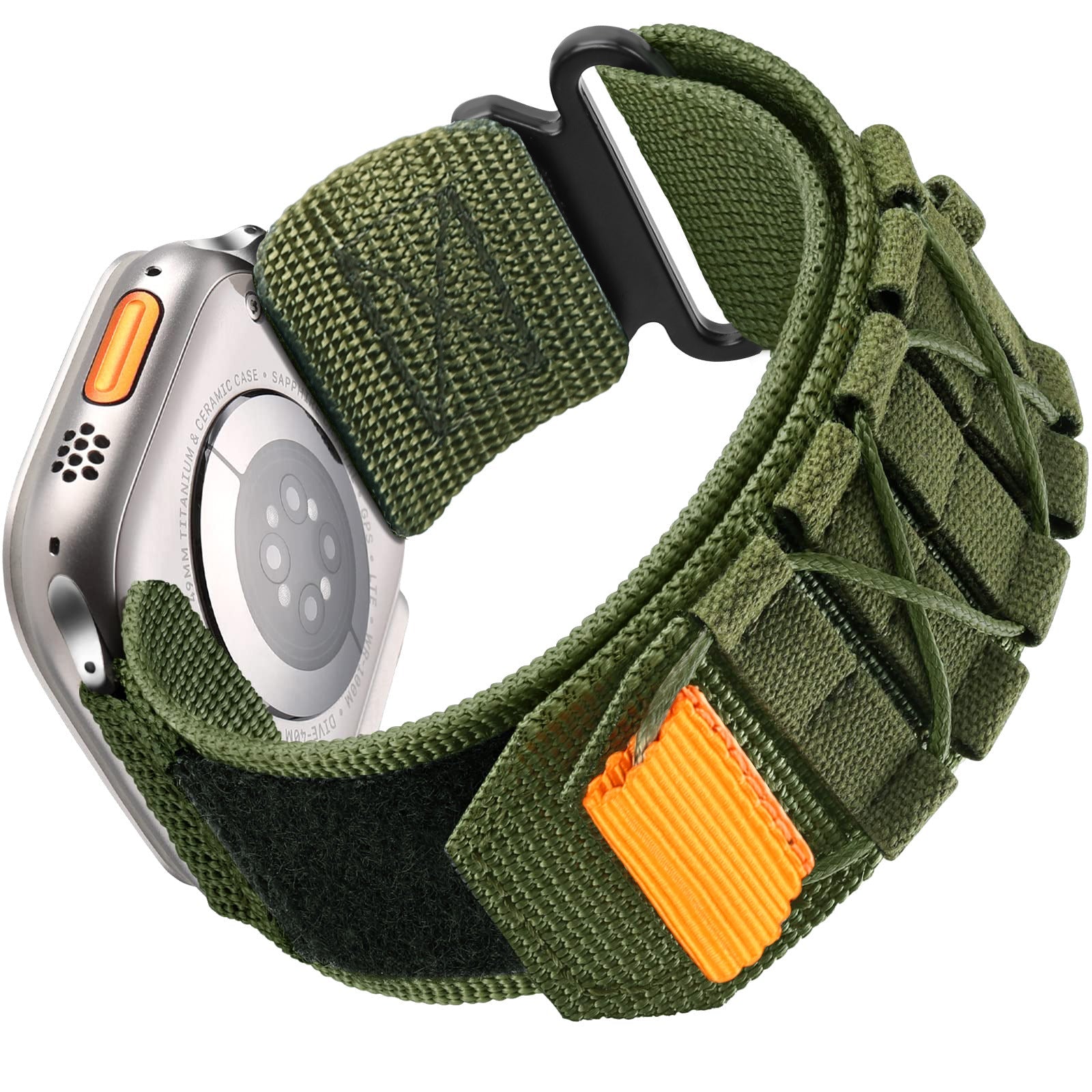 TundraWeave™ - Nylon Canvas Loop Velcro Strap For Apple Watch