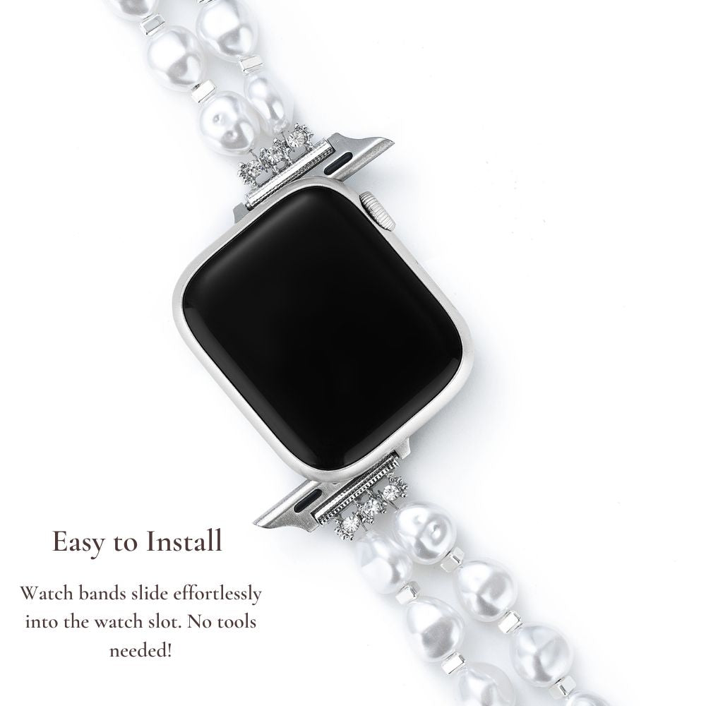 Pearluxe™ – Das perfekte Uhrenarmband mit Perleneffekt