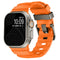 Orange Band-Titanium Buckle