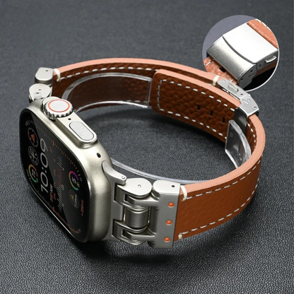Monaco™ | Leather Apple Watch Strap
