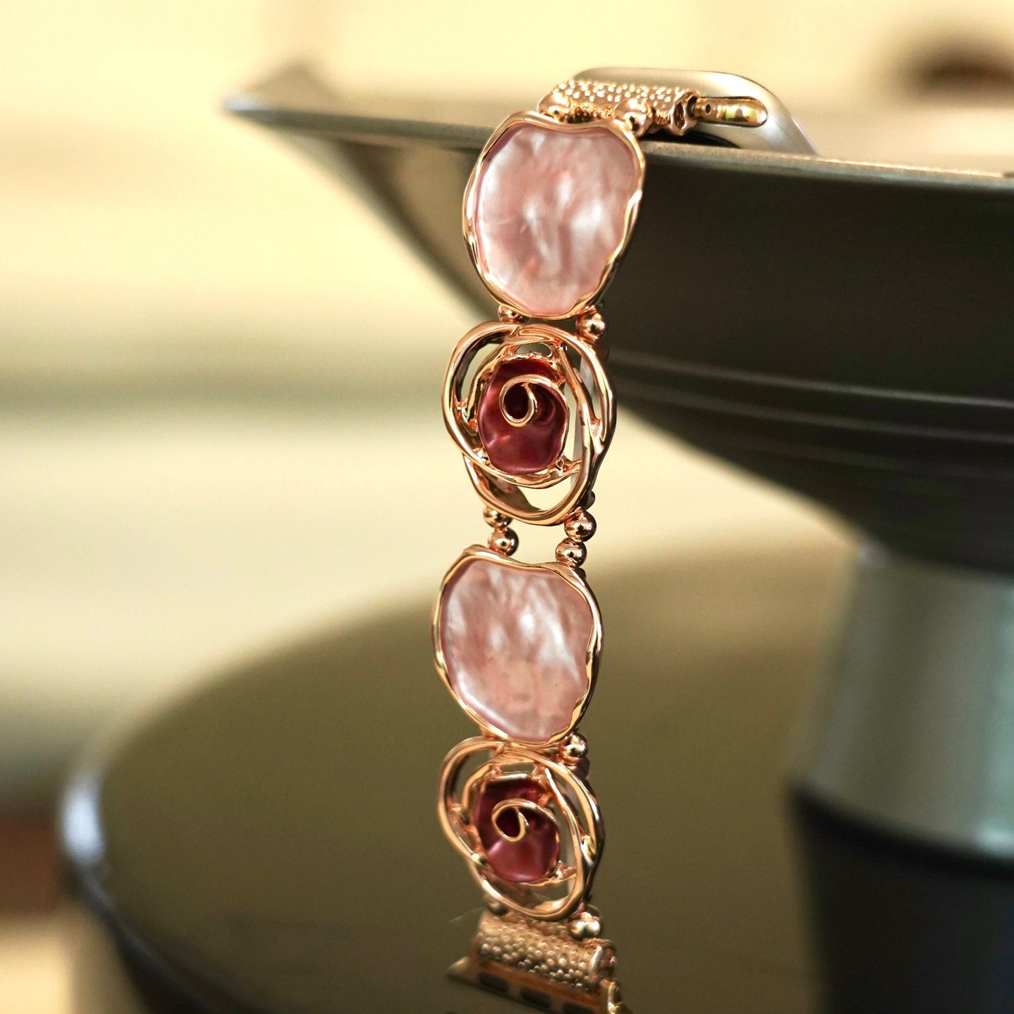 Rosabangle™ – Elastisches Uhrenarmband „Rose Bangle“