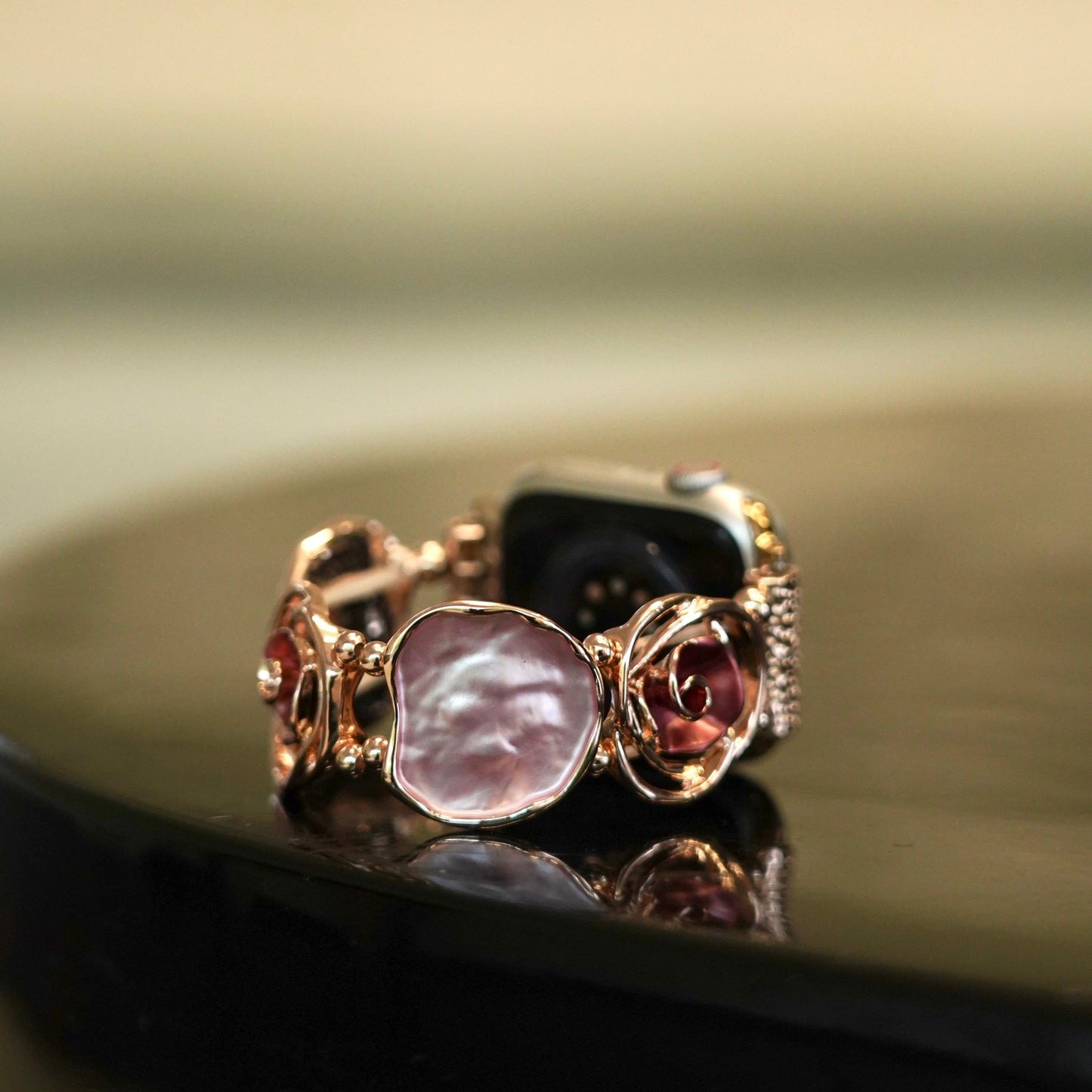 Rosabangle™ – Elastisches Uhrenarmband „Rose Bangle“