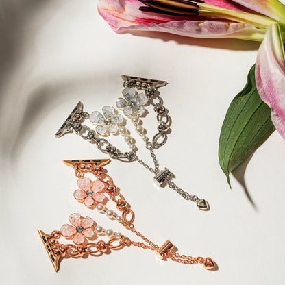 Florquartz™ – Uhrenarmband mit floralem Quarzwerk