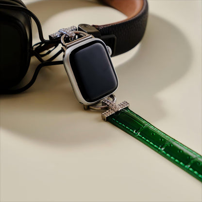 Rhinoclass™ – Klassisches Uhrenarmband mit Strasssteinen