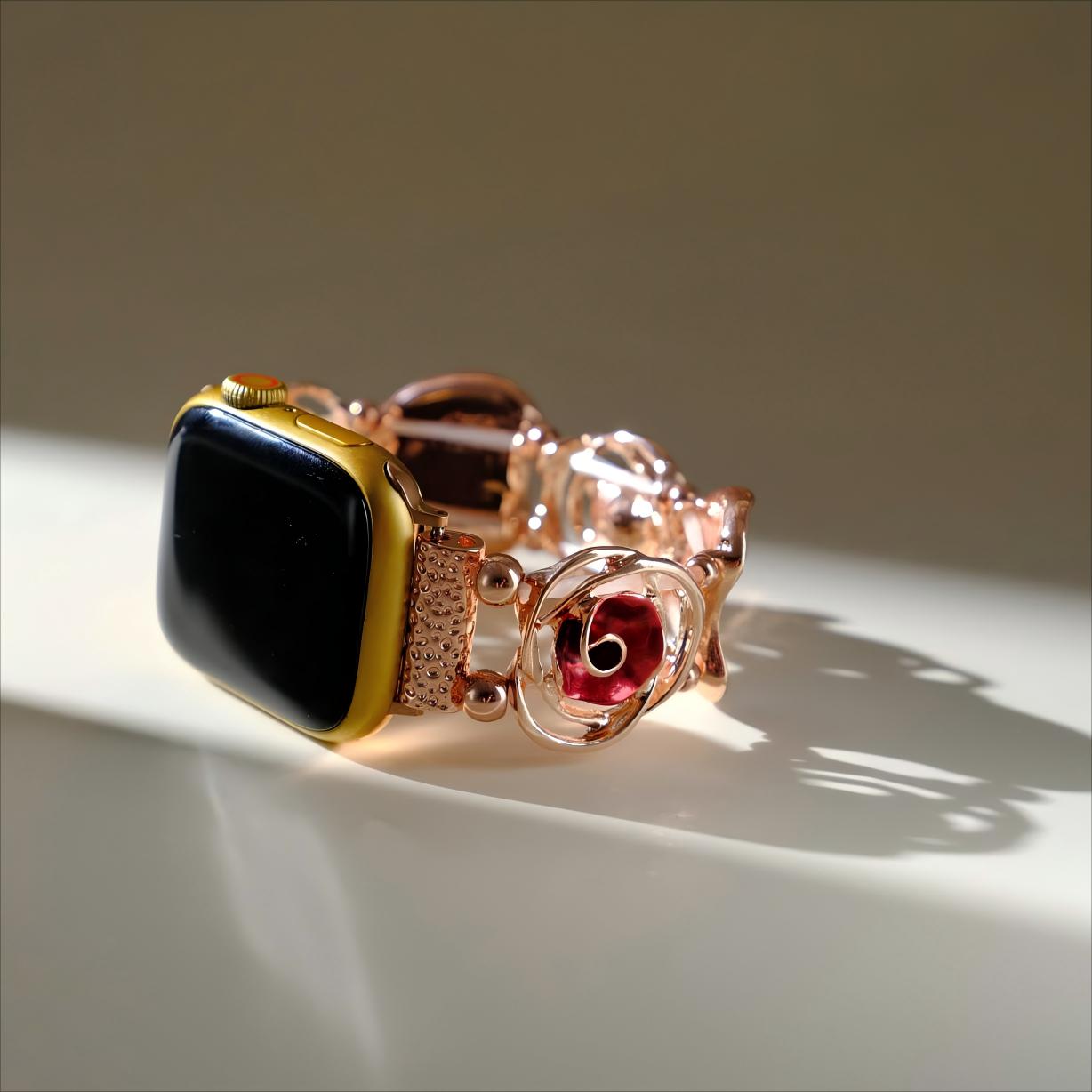 Rosabangle™ – Elastisches Uhrenarmband „Rose Bangle“