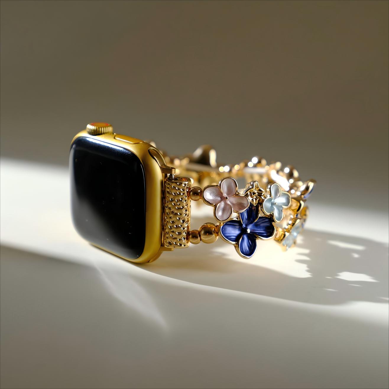 Mari™ - Bloom Elastic Bangle Watch Bracelet