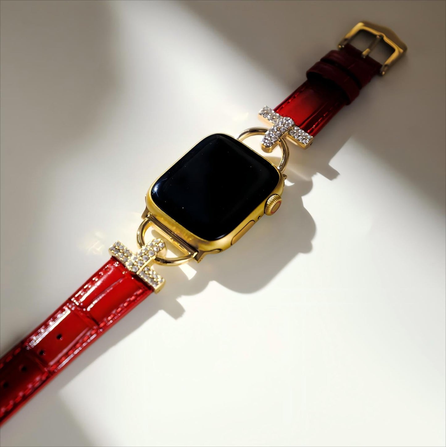 Rhinoclass™ – Klassisches Uhrenarmband mit Strasssteinen