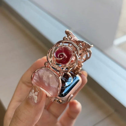 Rosabangle™ – Elastisches Uhrenarmband „Rose Bangle“