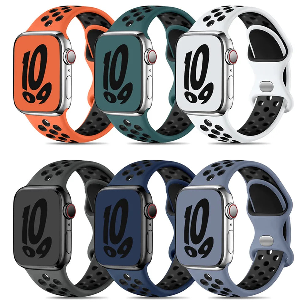 Barcelona™ | Silicone Sport Band For Apple Watch