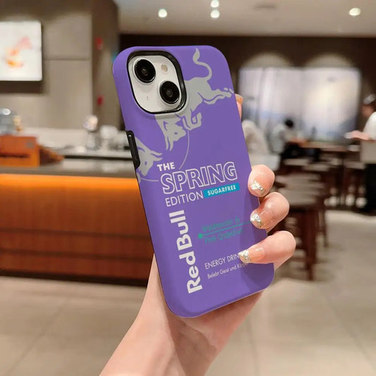 "Spring Edition" Purple Premium Red Bull iPhone Case