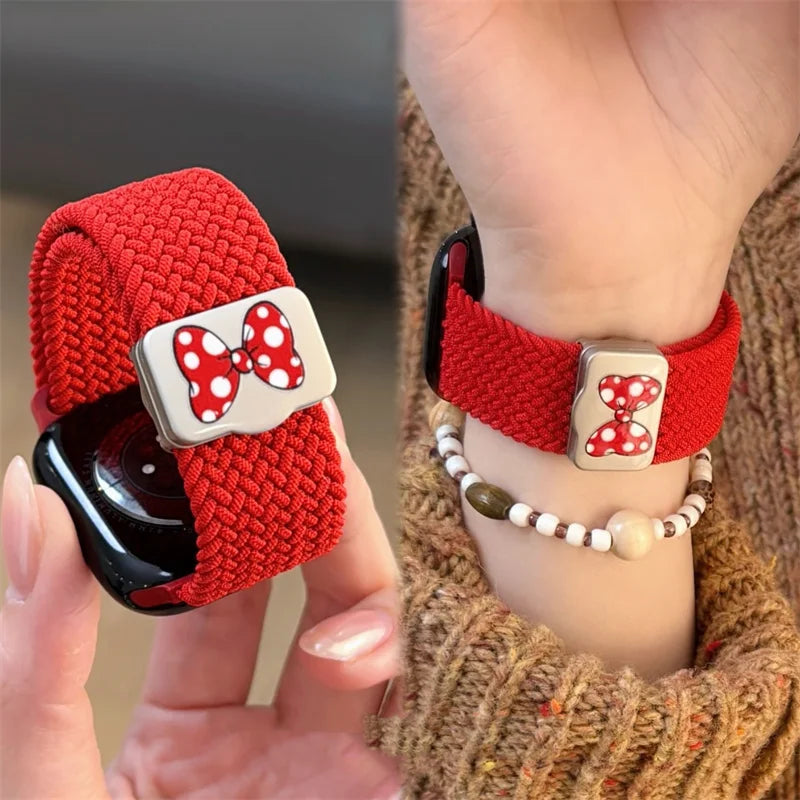 Mickey™ - Cartoon Cute Magnetic Strap for Apple Watch