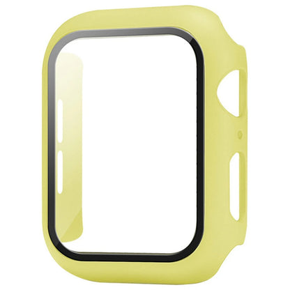 Glass+Cover For Apple Watch case 9 8 7 6 SE 3 iWatch Accessorie Screen Protector Apple watch series 44mm 40mm 38/42mm 45mm 41mm