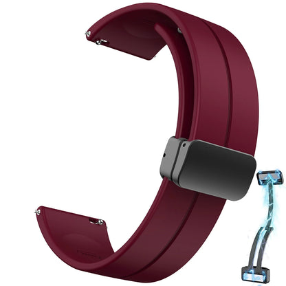 SportMag™ – 20/22mm Silicone Sport Strap with Magnetic Buckle for Samsung Galaxy Watch
