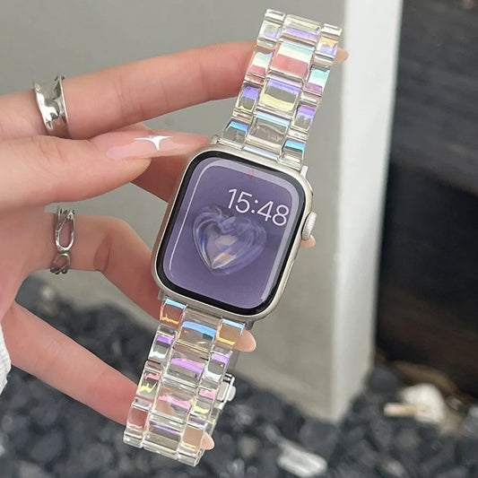 Clario™ - Resin Watch Strap For Apple Watch
