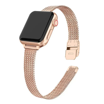 Vera™ – Elegant Mesh Bracelet for Apple Watch