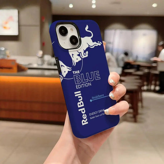 "Blue Edition" Premium Red Bull iPhone Case