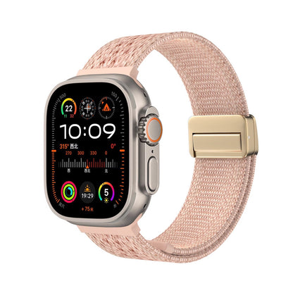 Kairo™ – Woven Mesh Nylon Magnetic Watch Strap For Apple Watch